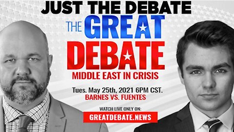 Nick Fuentes vs Robert Barnes The Great Debate Middle East In Crisis