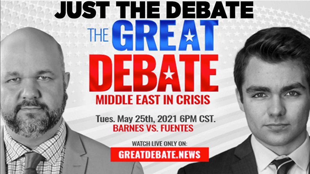 Nick Fuentes vs Robert Barnes The Great Debate Middle East In Crisis