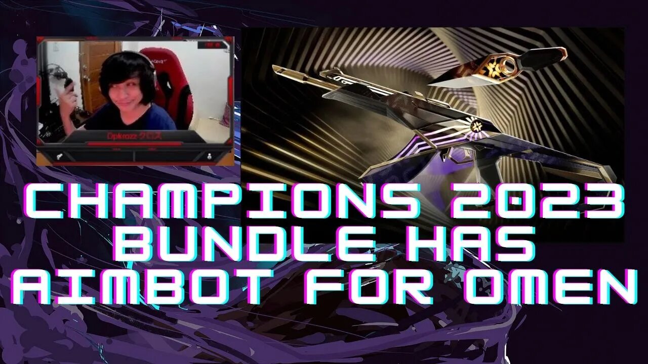 Champions 2023 Bundle has aimbot for Omen