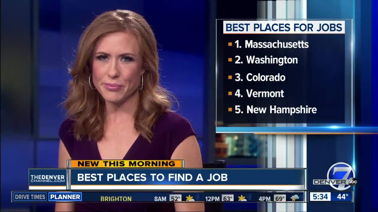 Report: Colorado one of the best places to find a job