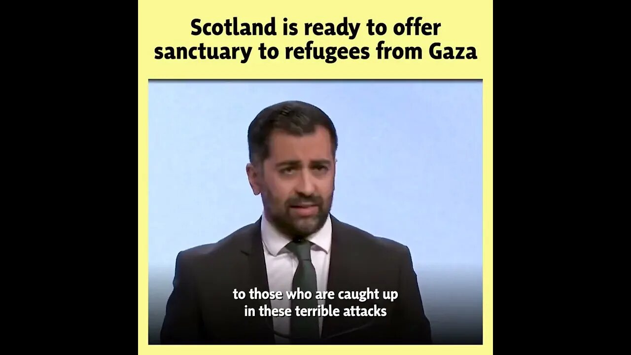 Scotland Offers Aid To Palestine #stoptheviolence