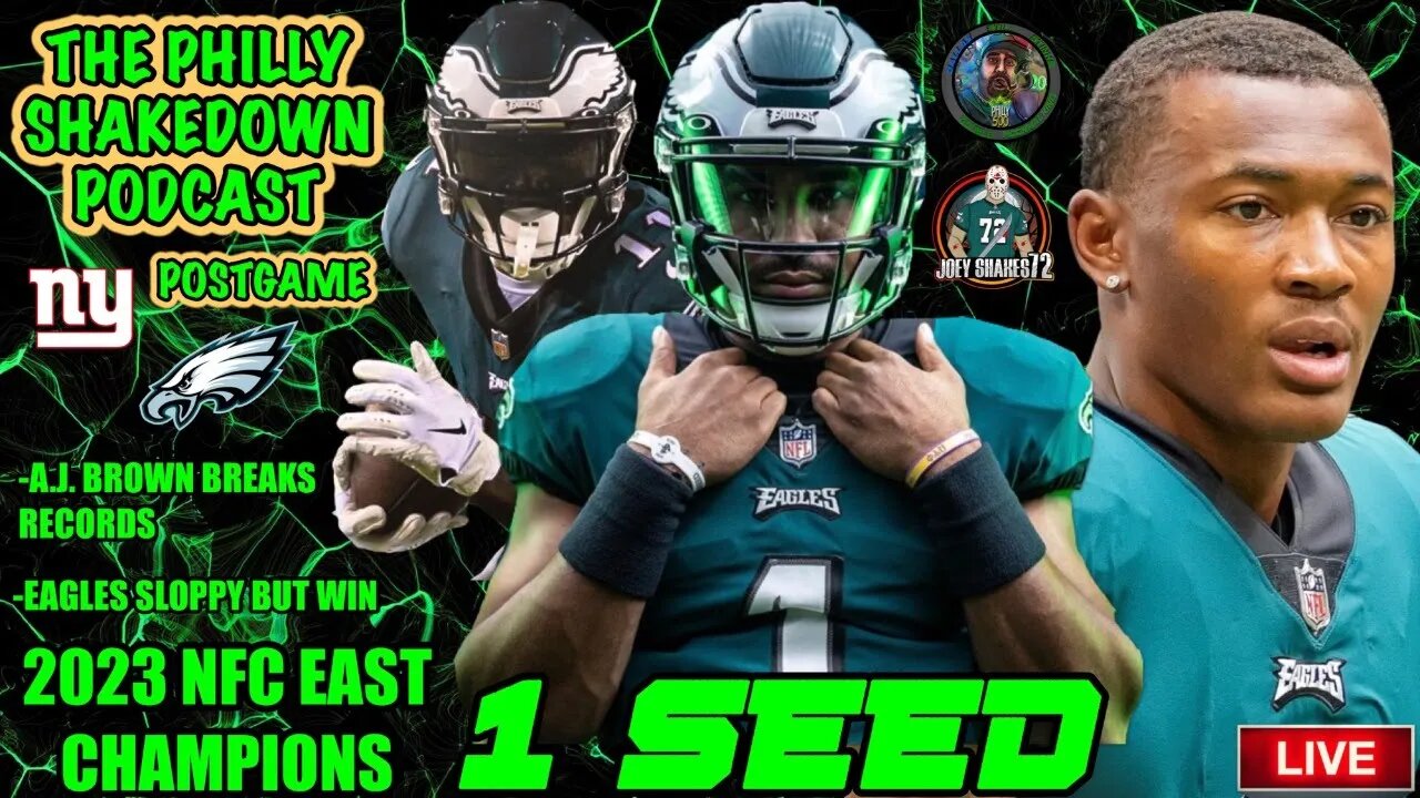 The Philly Shakedown Podcast | 2023 NFC East Champions | 1 SEED NFC Conference