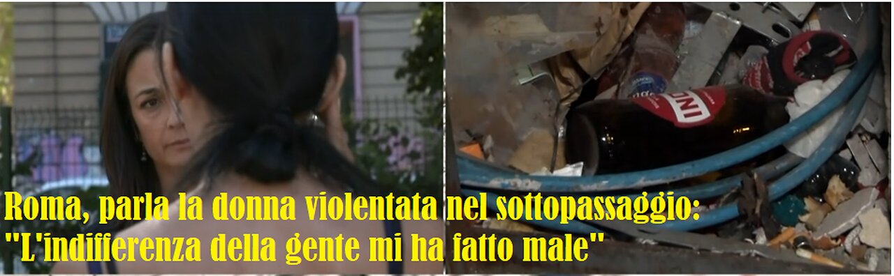 UNA MERAVIGLIOSA RISORSA STUPRA E RAPINA UNA DONNA A ROMA