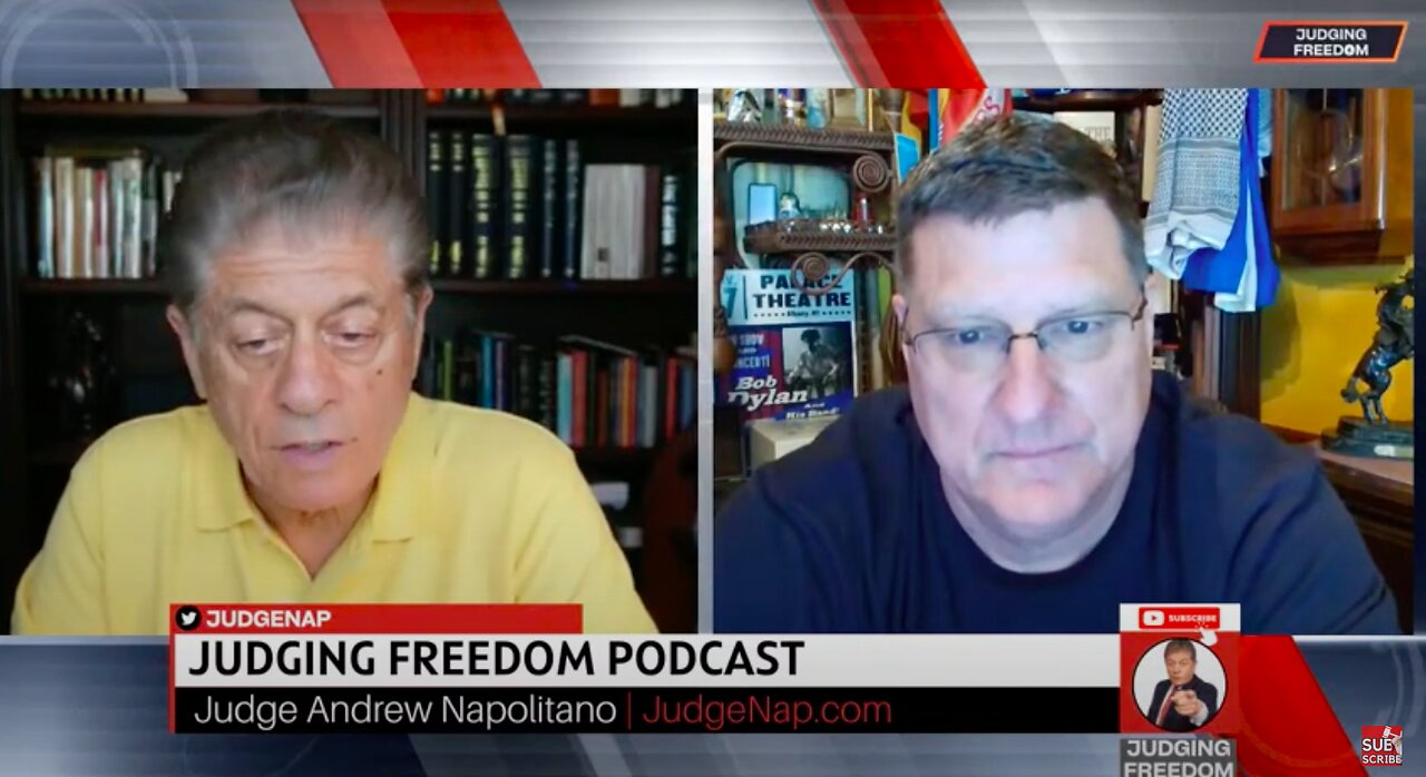 Judge Napolitano & Scott Ritter : On My Way to Russia I Met Big Brother.