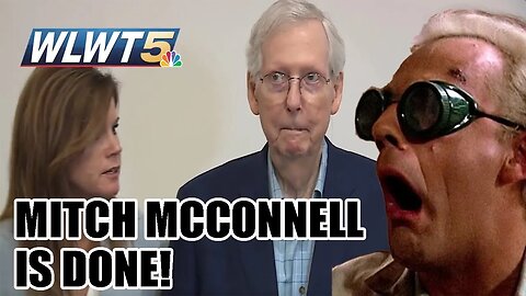 Mitch McConnell FREEZES UP again! He is in WORSE shape than Joe Biden! This is HARD TO WATCH!