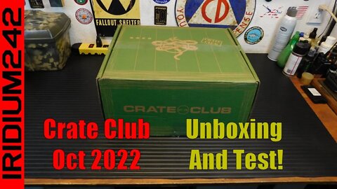 Oct 2022 Crate Club Box: Awesome Gear!