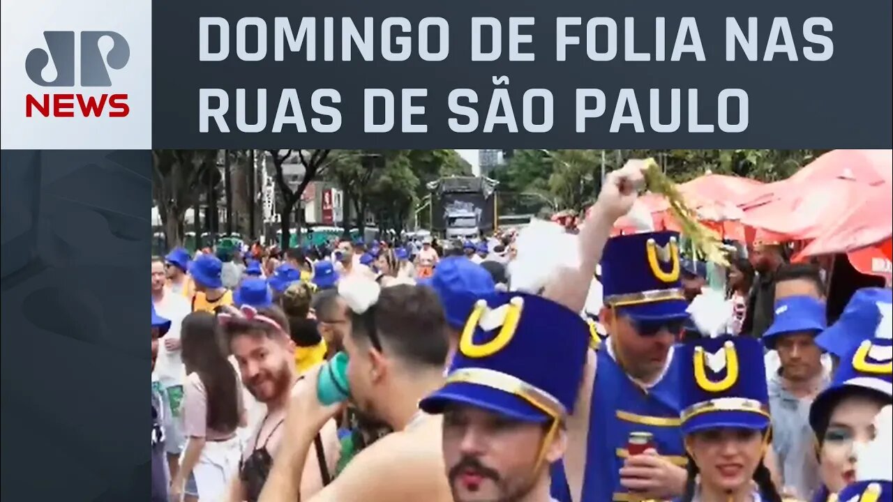 Vários desfiles de blocos tomam as ruas de São Paulo neste domingo (19)