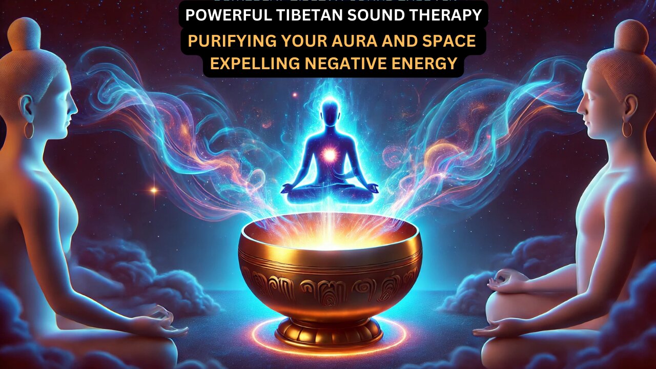 Powerful Tibetan Sound Therapy Purifying Your Aura and Space Expelling Negative Energy