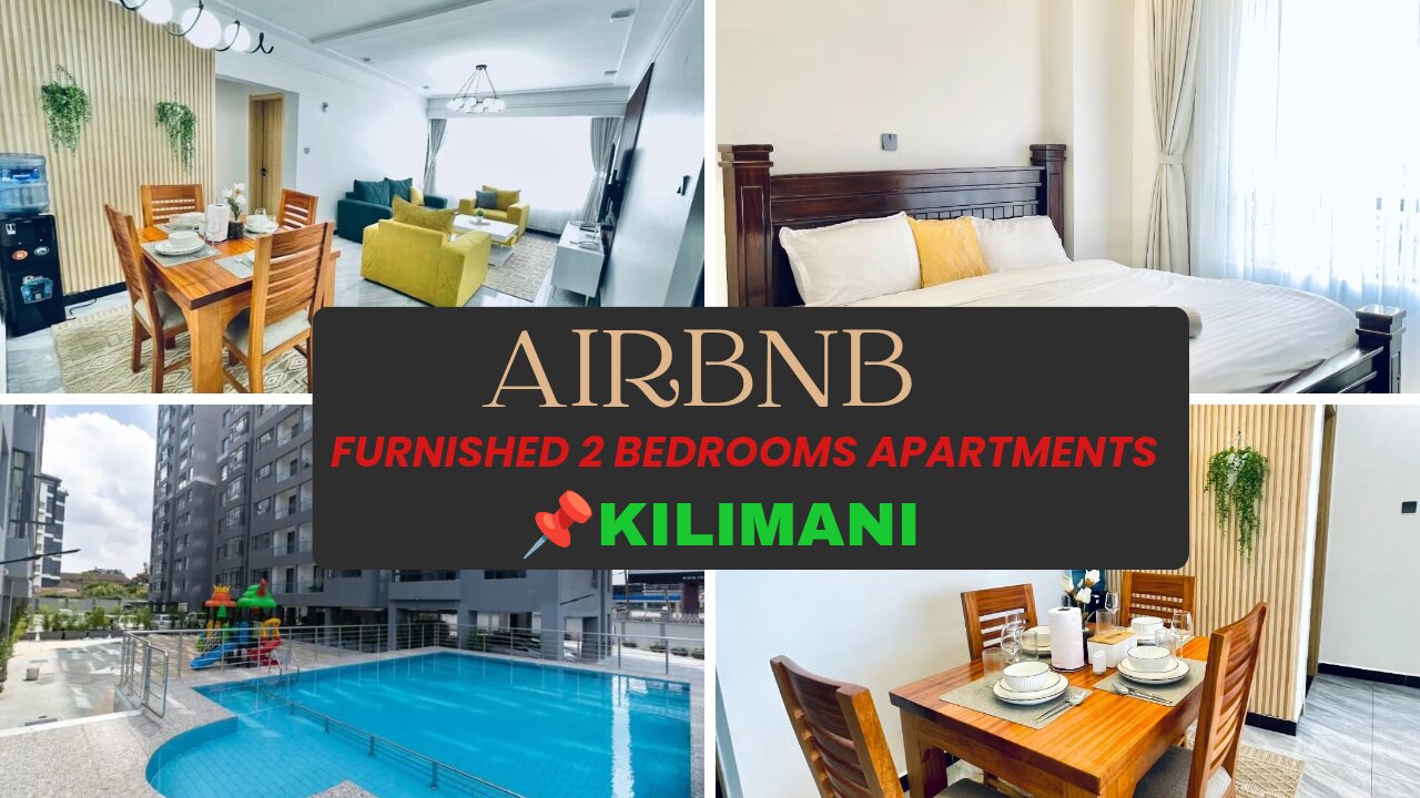 Stunning Fully Furnished 2-BEDROOMS Apartments in Kilimani