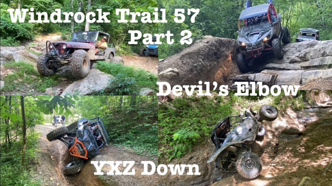 Windrock Trail 57 Part 2. “Devil’s Elbow”. Mountain Recovery to the rescue.