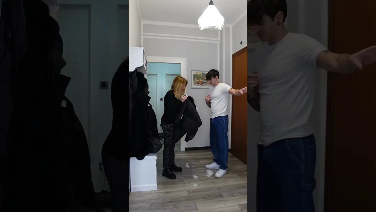 COSA INDOSSA LUDOVICA ? 😳 PRANK #shorts