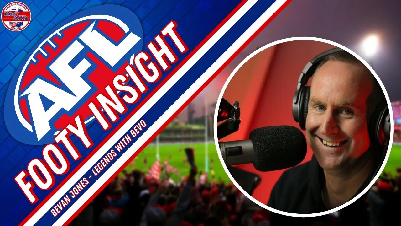 Footy Insight: Commentator Bevan Jones