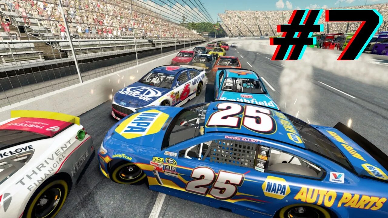 WE MADE THE MARTINSVILLE PARKING LOT! Kyle Busch NASCAR 15 Season: Episode 7