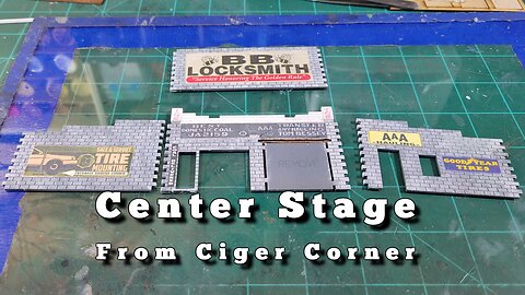Center Stage Portion Of Cigar Corner The Begining Of Construction