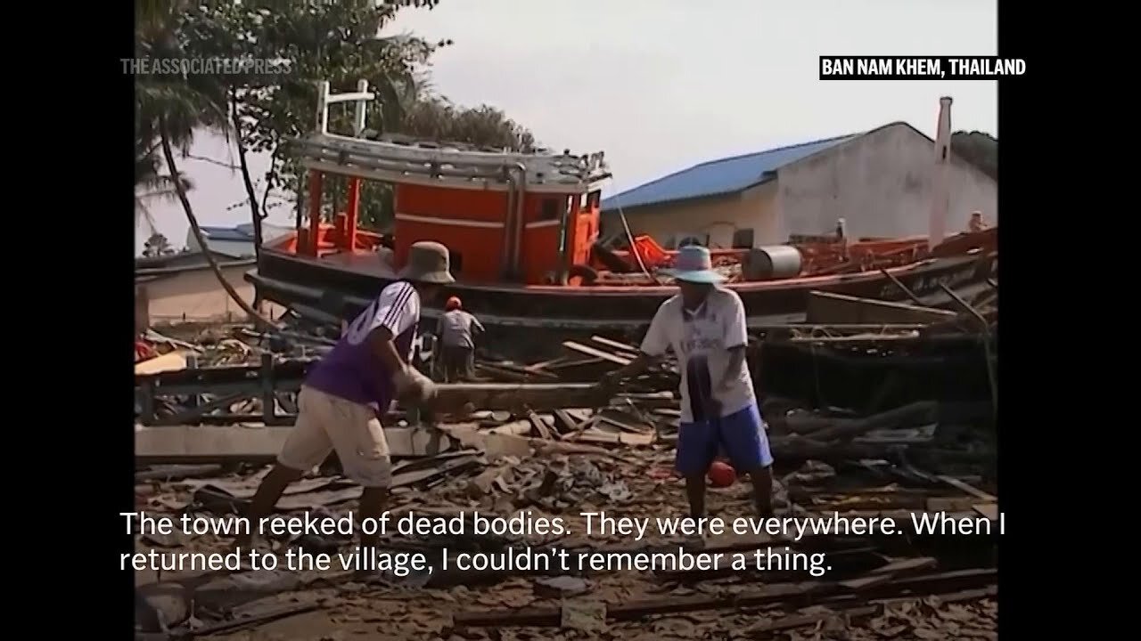 Trauma lingers in Thailand two decades after the 2004 Indian Ocean Tsunami