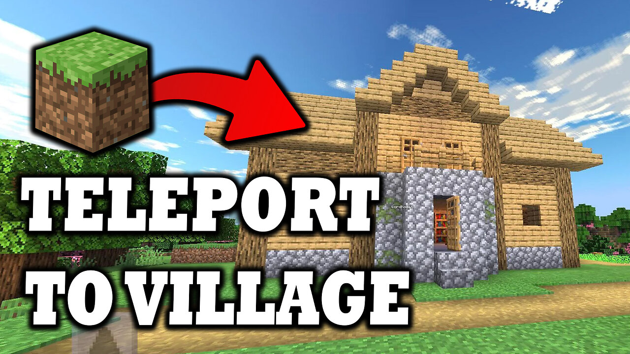 How To Teleport To Village In Minecraft