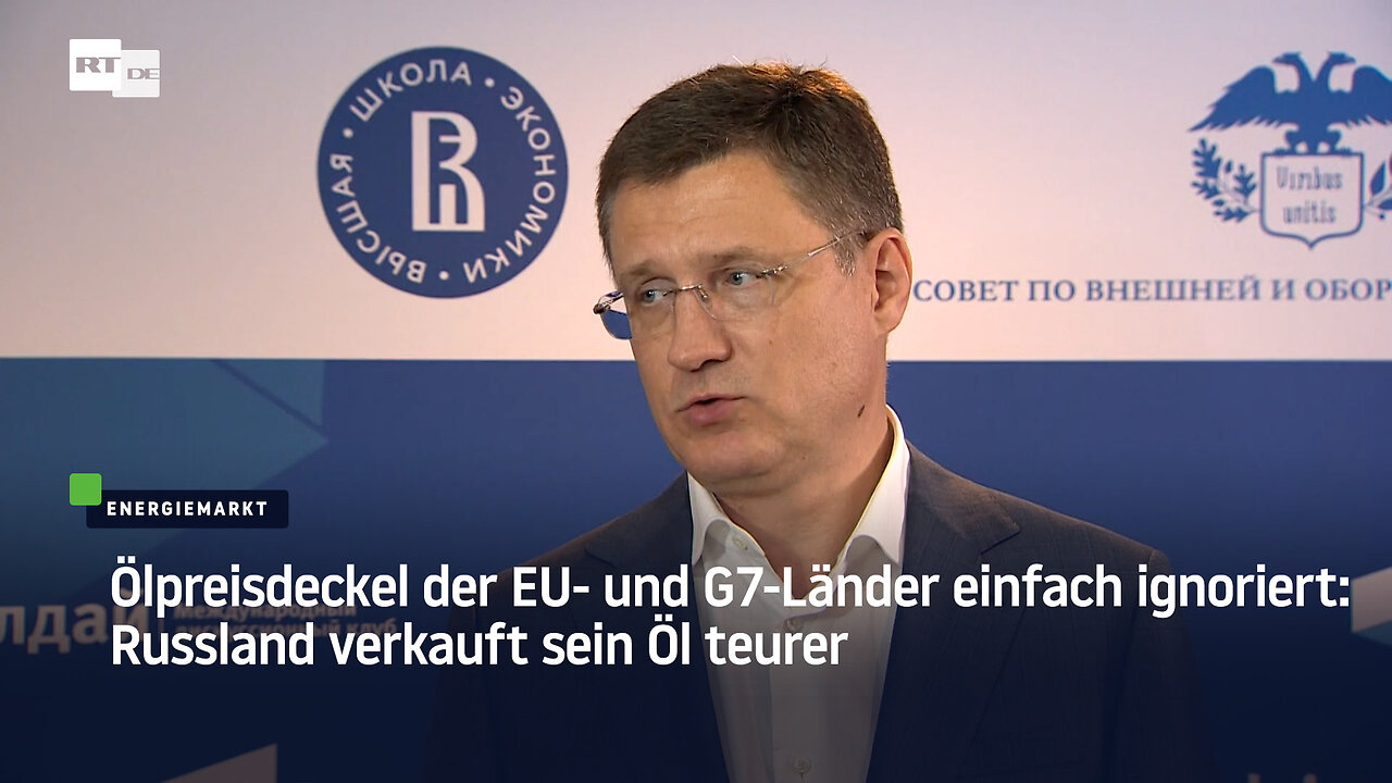 Ölpreisdeckel der EU- und G7-Länder einfach ignoriert: Russland verkauft sein Öl teurer