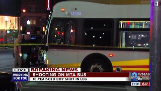 16-year-old sustains apparent self inflicted gunshot wound aboard an MTA bus