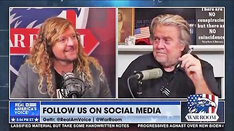 Steve Bannon Interviews Christian Weirdo About SPIRITUAL WARFARE