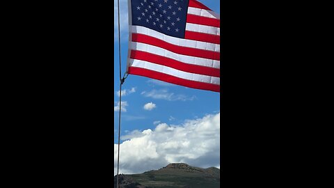 Flag at Garden of the Gods