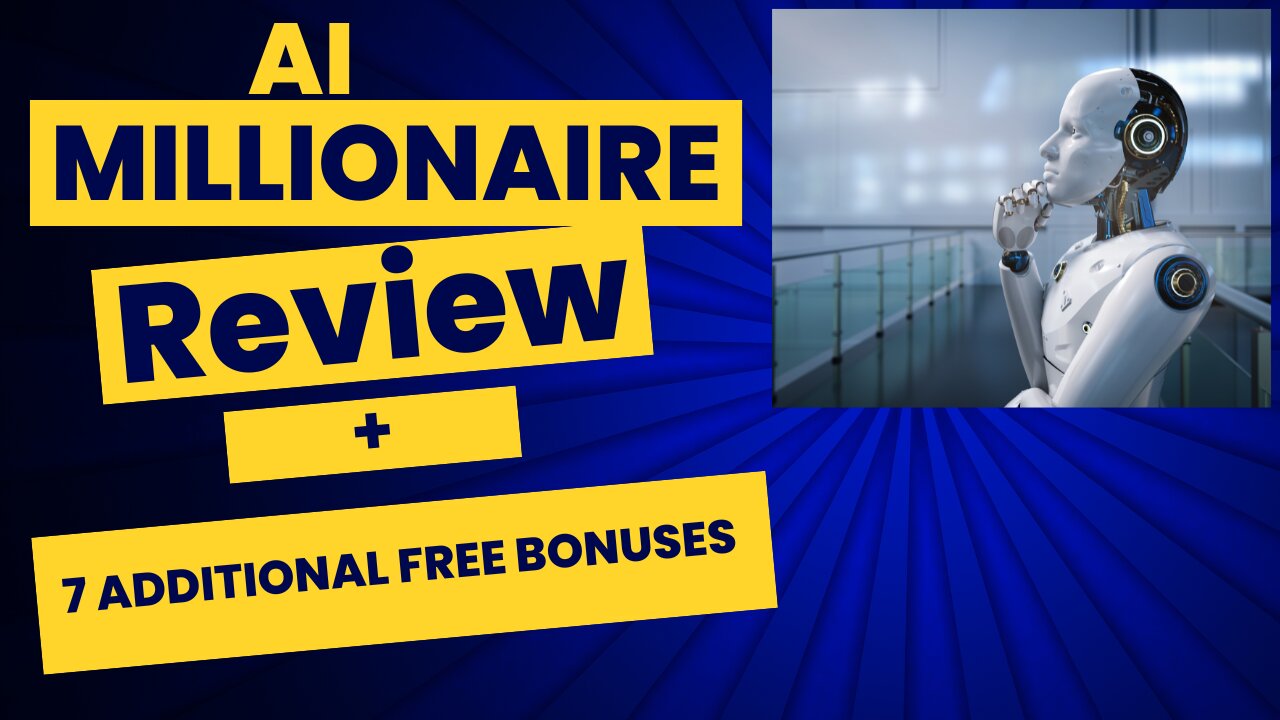 AI MILLIONAIRE+ 8 Bonuses To Make It Work FASTER!