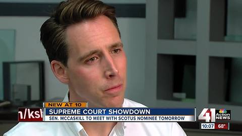 Hawley talks Supreme Court nominee in KC