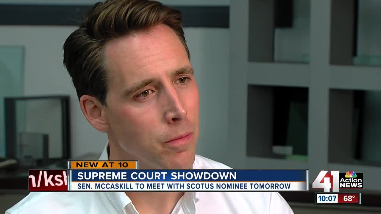 Hawley talks Supreme Court nominee in KC