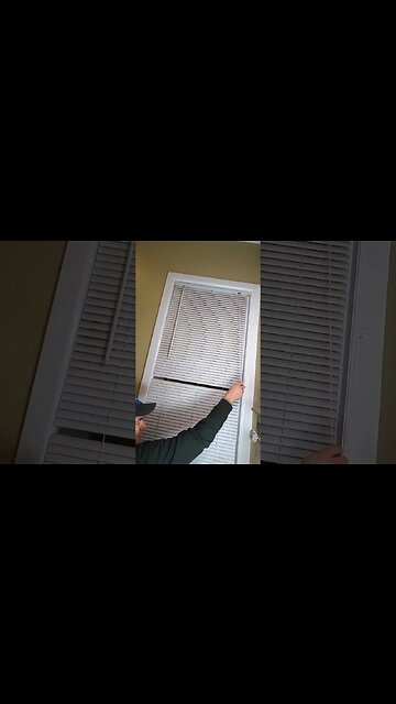 Very Quick Tip - Fixing a Broken Mini Blind in 60 seconds