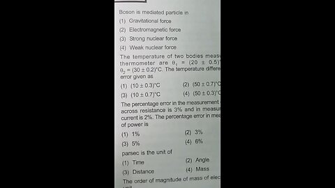 Physics NEET Questions 🤯