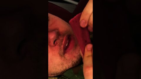This came out of his tongue