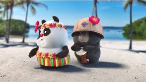 #panda_tiktok Cute Panda Animation Tiktok compilation