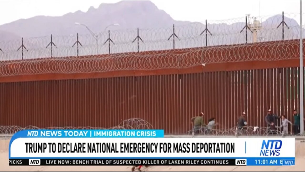 TRUMP TO DECLARE NATIONAL EMERGENCY FOR MASS DEPORTATION