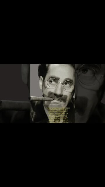 Groucho Marx Quotes that will change your life. #shorts #quotes
