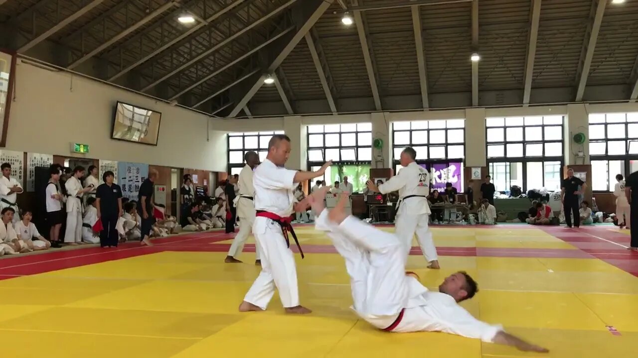 '23 WSAF 第3回合気道競技世界選手権大会 演武競技 有段の部 短刀乱取り基本の形17本 3