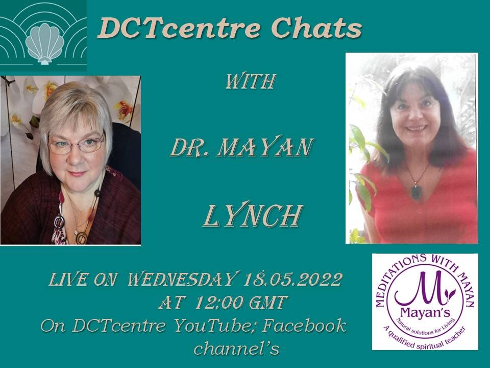 DCT Centre Chats - Dr Mayan Lynch