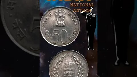 India 50 paise 1973.#shorts #coinnotesz