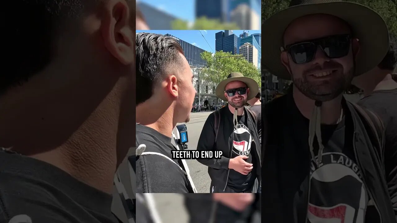 Weird things happen when you ask people what they believe and why (@ pro-choice rally, Melbourne)
