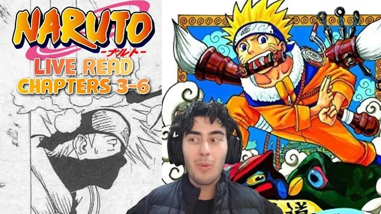 KAKASHI SENSEIš³ | Naruto Live Read | Chapters 3-6