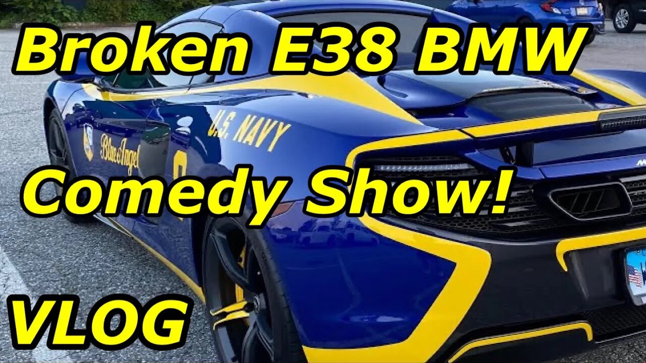 VLOG Comedy Show, Broken BMW E38, Diaz Mackie and More (Triggered Alert)