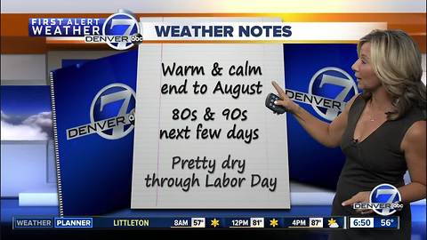 Wednesday morning forecast