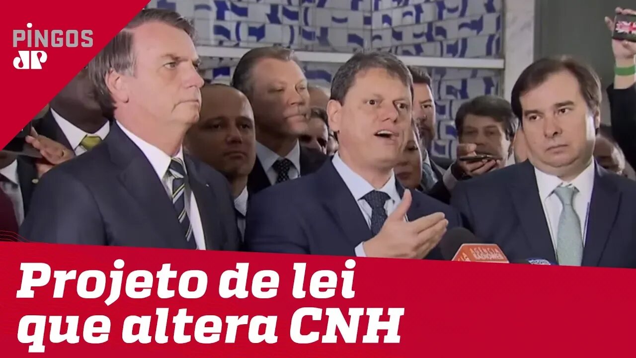 Bolsonaro quer mudar regras da CNH