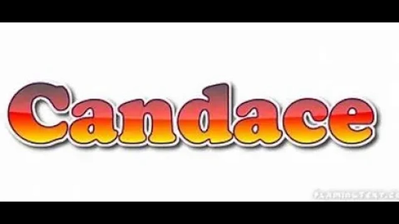 THE BIBLE TALK SHOW PRESENTS #32 CANDACE WHAT DOES YOUR NAME MEAN