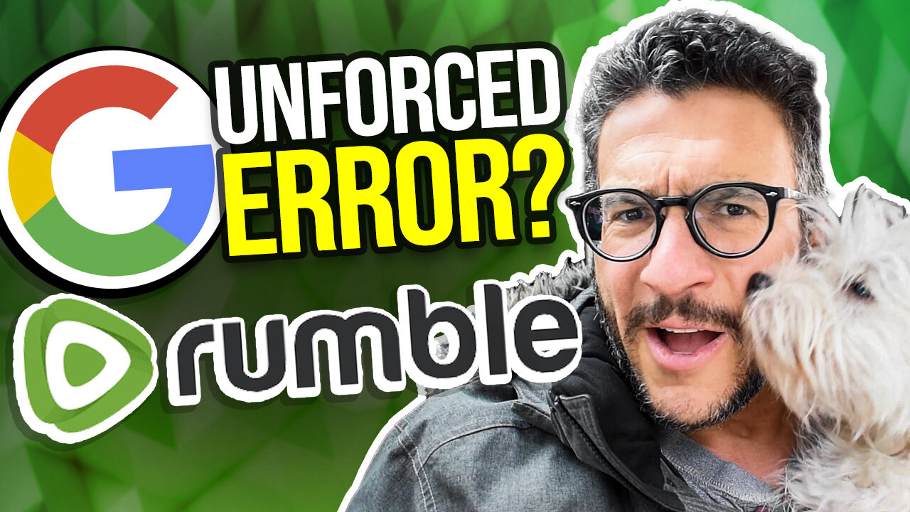 Google Files PARTIAL Dismissal of Rumble Lawsuit - Viva Frei Vlawg