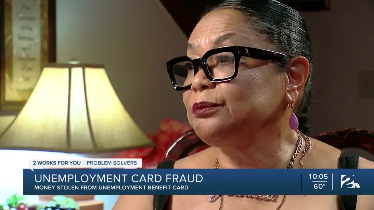 Unemployment card fraud