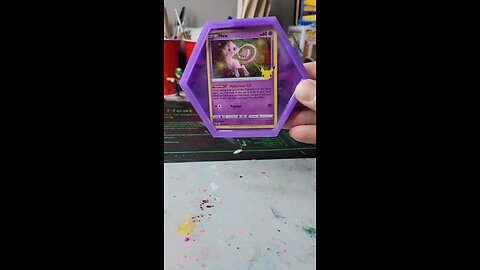 Mew 25th Anniversary Pokemon TCG Coaster!