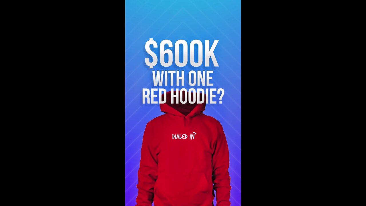 How did one creator made $600k in 60 days w one red hoody?