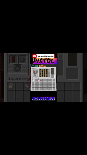 Pistol Banner | Minecraft