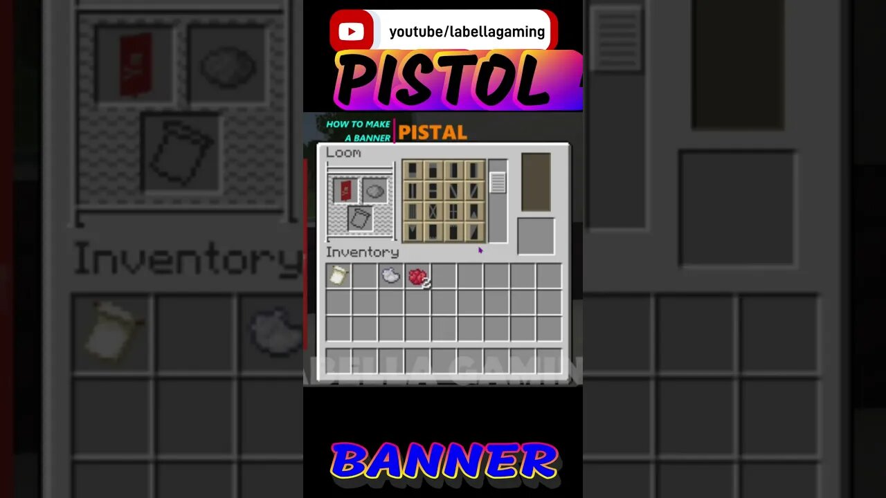 Pistol Banner | Minecraft