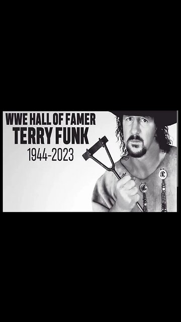 WWE LEGEND TERRY FUNK DEAD AT AGE 79 #shorts