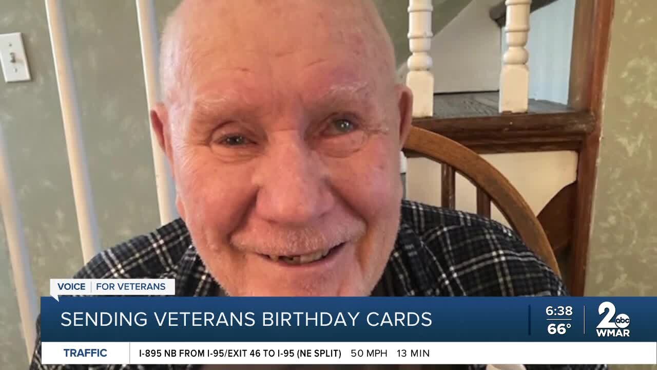 Sending Veterans Birthday cards
